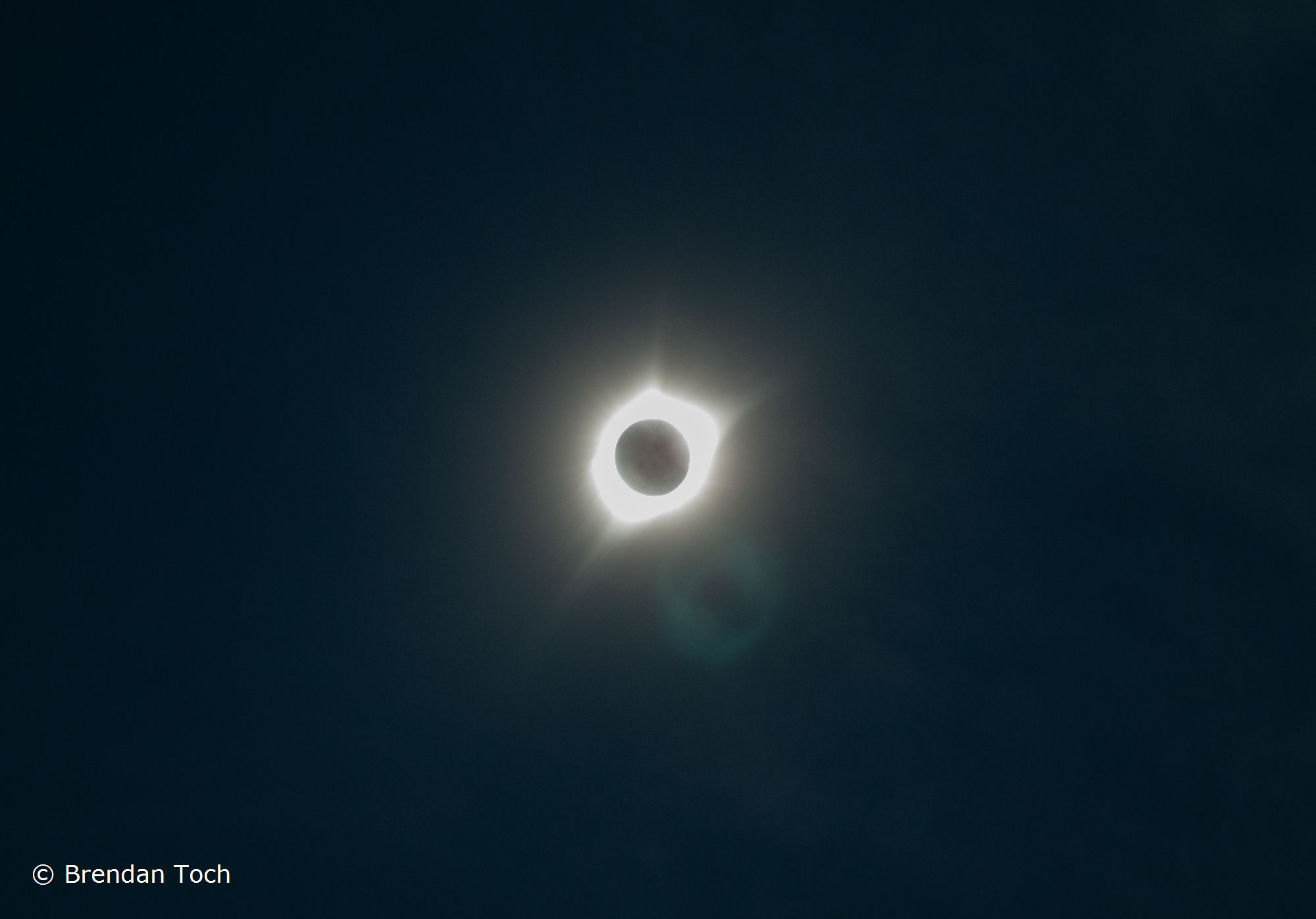 Casper, Wyoming - An image of the total solar eclipse, August 21, 2017